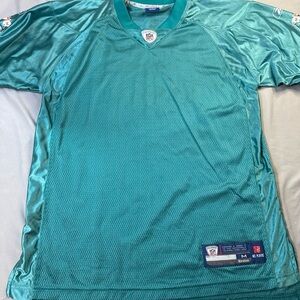 Miami Dolphins Jersey Reebok Men's Aqua Sports Shirt